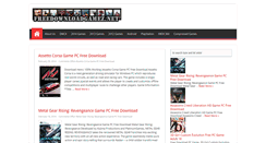 Desktop Screenshot of freedownloadgamez.net